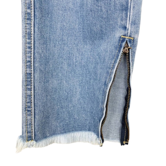 One Teaspoon Freebirds Jeans 26 Extreme Distressed Light Wash Skinny Ankle Jeans - Picture 4 of 6